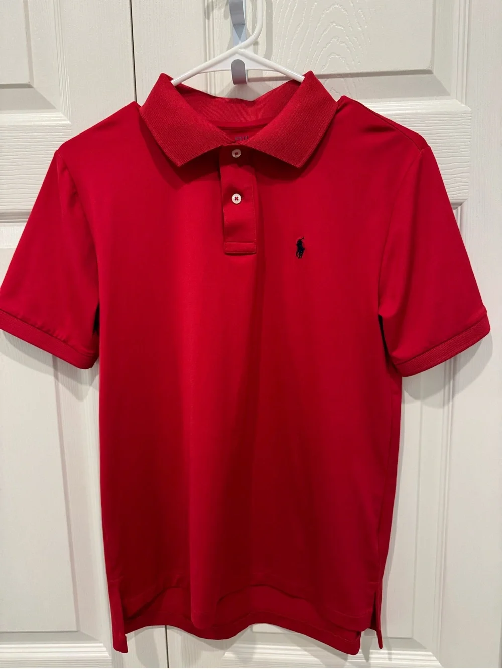 Ralph Lauren Red Polo with Navy Pony